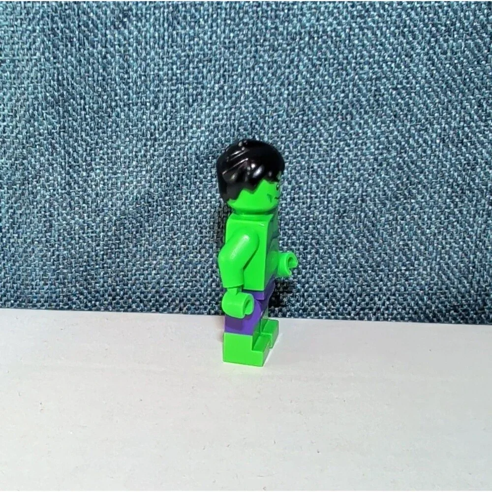 LEGO Hulk Minifigure sh711 Spidey Amazing Friends Marvel Purple Pants Loose